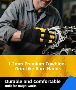 Gants de travail professionnels |   Ajustement synthétique durable effet seconde peau |   Fabricant en gros - Product Image 5