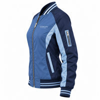 Blouson Bomber Matelassé Respirant Personnalisé pour Femme, Qualité Supérieure, Modèle 2026 OEM ODM, Fermeture Éclair Décontractée, Manches Longues, Hiver