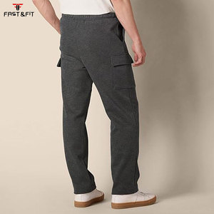 Canvas Straight-Lined Lightweight Breathable Sweatpants for Men Women Casual Sports <b>Trousers</b> <b>Drawstring</b> Custom Logo Wholesale - Product Image 3