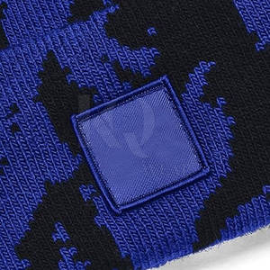 Bonnet d'hiver léger pour usage quotidien, en coton/laine doux et chaud, tricoté à la main, coupe confortable, design personnalisable, unisexe - Product Image 5