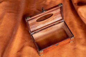 <b>Rustic</b> Vintage Tissue Box Cover Suitable For Traditional Home Interiors And Decor Enhancement Handcrafted From India - Product Image 6