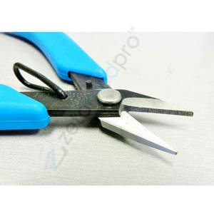 Tijeras de Corte de Fibra, Tijeras de Acero Inoxidable de Alta Calidad para Joyería con Borde de Cuchilla Dentada, Marca ZETOMED PRO OEM - Product Image 2
