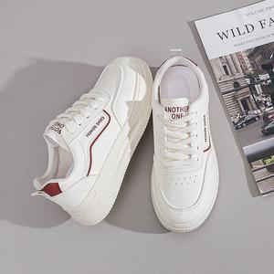 Zapatillas planas de diseñador de lujo para mujer, zapatillas deportivas de cuero con cordones, zapatos Oxford informales deportivos para mujer, zapatos individuales con suela suave, nuevos - Product Image 6