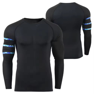 Ensemble short et rashguard de haute qualité sur mesure pour hommes BJJ MMA, sublimation, vêtements de sport pour la natation, impression numérique OEM pour hommes - Product Image 1