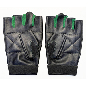 Professional Darker Green Weightlifting <b>Gloves</b> with Enhanced Palm Padding | Premium Non-Slip Grip for Ultimate Gym Workout Gear - Product Image 3