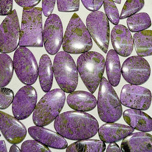 Natural Stichtite Loose Cabochon Mix Forma y tamaño Piedras preciosas para la fabricación de joyas Lote incluido - Product Image 2