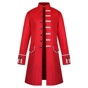 Mens <b>Gothic</b> Long <b>Jacket</b> Blazer Steampunk Tuxedo Medieval Coat Costume Retro Chic 2026 - Product Image 1