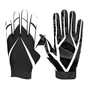 Guantes de Fútbol Americano Personalizados con Logotipo, de Alta Calidad para Adultos, Diseño de Cuero Súper Adhesivo, Atractivos Guantes Deportivos con OEM - Product Image 1