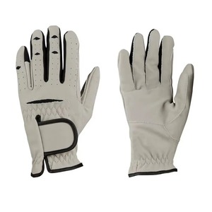 Gants d'équitation en cuir véritable pour hommes et femmes avec doublure intérieure douce, grip antidérapant et ajustement réglable pour une utilisation toute saison - Product Image 1
