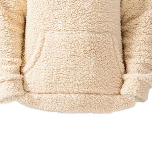 Men Sherpa <b>Lined</b> <b>Fleece</b> <b>Jacket</b> Zip Up Hooded Winter Sweatshirt Custom Logo Outdoor Wear - Product Image 5