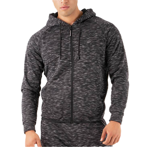 Sweat-shirt de sport décontracté léger à manches longues avec logo personnalisé OEM, vêtements de sport pour hommes, polyester, entraînement athlétique - Product Image 4