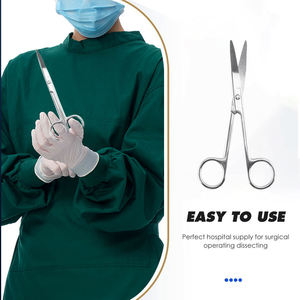 Ensemble d'instruments médicaux de micro-dissection en gros : Ciseaux à lame courbée manuels pour traumatismes, pour usage en clinique, hôpital et soins intensifs - Product Image 3