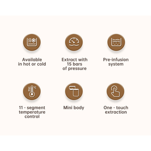 PSC18W Máquina de café espresso portátil de mano 15bar Mini Cafetera eléctrica Nuevo diseño para cerveza fría/caliente concentrada americana - Product Image 5