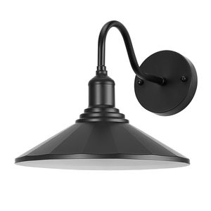 "Vintage Farmhouse Barn Light 11.5" Dia 1 Pack Exterior <b>Wall</b> <b>Sconce</b> 1 Pack" - Product Image 1