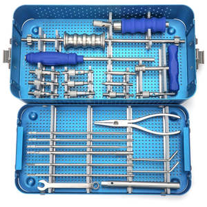 Juego de Herramientas de Cirugía Ortopédica, Kit de Instrumentos para Fragmentos Pequeños y Grandes con Pinzas, Material de Acero, CE ISO, por Grip Surgical - Product Image 4