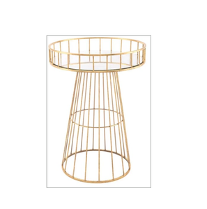 Elegante Juego de Mesas de Centro Modernas con Estructura de Acero Inoxidable que Ahorra Espacio para Uso Doméstico y Comercial - Product Image 1