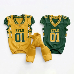 Uniformes de Fútbol Americano Juveniles Sublimados de Alta Calidad OEM 2026, Camisetas de Fútbol Americano - Product Image 3