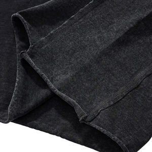 Camiseta de Verano para Hombre, Estilo Urbano, Corte Holgado, 260 g/m², Color Sólido, con Logotipo Personalizado, Manga Corta, 100% Algodón - Product Image 5