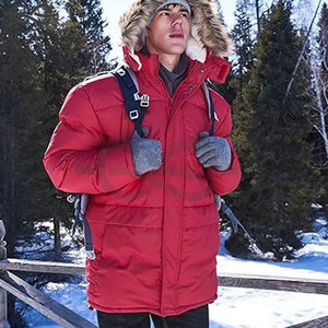 Chaqueta Larga de Invierno para Hombre con Capucha, Abrigo Acolchado Cálido y Resistente al Viento, Diseño Grueso y Duradero, Parka para Clima Frío - Product Image 2
