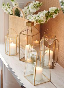 Reasonable Prices <b>Small</b> Size Hanging Silver Metal <b>Candle</b> Lantern Votive for Home and Hotels Decoration Uses - Product Image 6