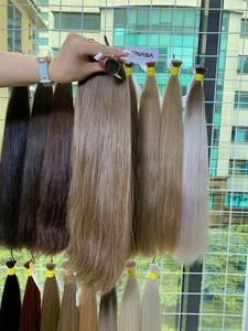 Extensiones de Cabello Liso a Granel NASA HAIR VIETNAM, Cabello Virgen Super Doble Trama, Marrón, 100% Cabello Vietnamita, Sin Procesamiento Químico - Product Image 2