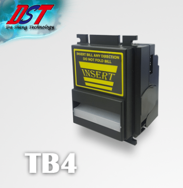 Top TB4 Bill Validator & Acceptor for Game and Vending Machines with Pulse/RS232/CCtalk Interfaces Without Stacker