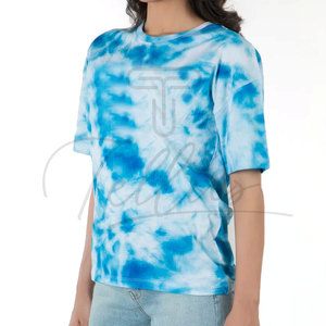 Camiseta Tie & Dye de Algodón 100% de Alta Calidad para Mujer, Personaliza tu Logotipo, Mejor Precio, Camiseta Tie & Dye para Mujer - Product Image 2