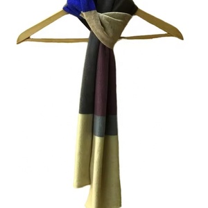 Bufanda de Cachemira 100% Tejida para Hombre, a la Moda, con Borde de Canalé de Calibre 12, Lisa, para Invierno, Hilo Más Suave, Cálida, Ligera y Duradera - Product Image 2
