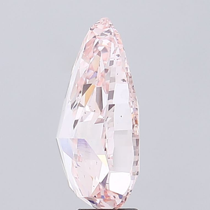 Diamant de culture exclusif, taille poire, rose intense fantaisie, pureté VS2, certifié IGI, coupe excellente, 8,03 carats, diamant non monté. - Product Image 4