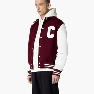 Wholesale OEM Customized Men Embroidered Logo Letterman <b>Jackets</b> men college <b>jacket</b> for men With OEM Wholesale Service - Product Image 3