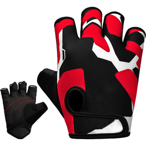 Athletic Training Half Finger Gloves Breathable <b>Weight</b> <b>Lifting</b> Gym Workout Crossfit <b>Grip</b> Gloves Custom OEM Private Label - Product Image 2