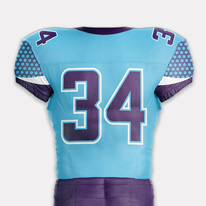 Conjunto de Camiseta y Pantalones Cortos de Fútbol Americano al Por Mayor, Uniforme de Fútbol Americano Cómodo y Transpirable - Product Image 6