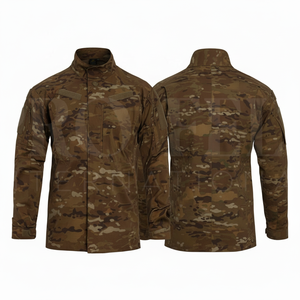 Vente chaude : Chemise de travail d'extérieur à manches longues camouflage, légère et respirante, uniforme utilitaire, vestes et manteaux personnalisés imprimés - Product Image 3