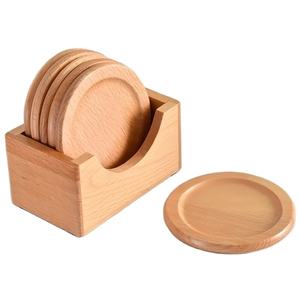 ที่รองแก้วทำมือที่สวยงามสีอ่อนชุดเครื่องครัว - Product Image 1