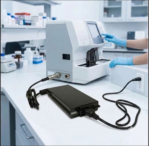 IP54 waterproof power supply 150W 24V 6.25A Desktop Medical Grade IEC60601-1-11 with C8 AC Inlet 2xMOPP - Product Image 1