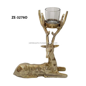 Luxury Iron <b>Candle</b> Holder <b>Set</b> Premium Home Decor Bulk Export Orders Handmade Decorative <b>Candle</b> Holder Gold Metal <b>Candles</b> Zahid - Product Image 1