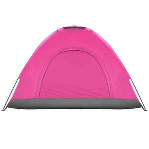 Tenda a Cupola Moderna Rosa per 3/4 Persone, Leggera, Doppio Strato in PVC, Personalizzabile in Fibra di Vetro, Carbonio e Alluminio per Eventi - Product Image 3