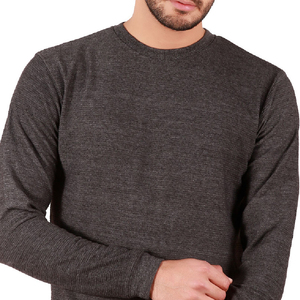 Unisex Crew Neck Pullover <b>Sweater</b> Print Knitted <b>Fleece</b> Regular Fit Casual Winter Wear Long Sleeve 100% Cotton Breathable - Product Image 6