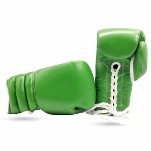 Gants de boxe en cuir personnalisés professionnels avec logo, imperméables, pour l'entraînement au combat, confortables, légers et antidérapants - Product Image 1