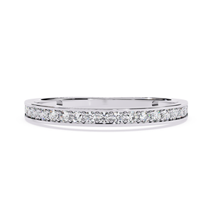 Bague en or 10 carats de qualité supérieure avec diamant de laboratoire taille ronde et certification IGI – Style tendance, classique et élégant pour femme - Product Image 3