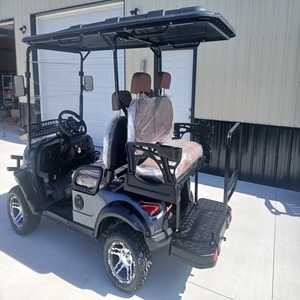 Carritos de Golf Eléctricos de 8 Plazas con Colores Personalizados, Estilo Club Car, Controlador Curtis, Chasis de Aluminio, Buggy de Caza, Certificado CE - Product Image 2