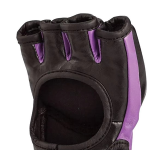 Gants de MMA OEM, design personnalisé, rembourrage en mousse haute densité, cuir durable, respirant, léger, fermeture à boucle, combat - Product Image 4