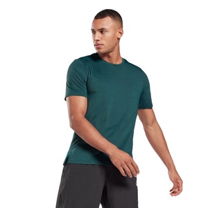 Camisetas transpirables para correr y gimnasio, 100% algodón, personalizables con impresión, lisas y de algodón puro para ropa masculina de moda. - Product Image 2