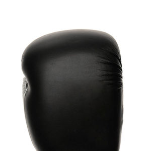 Gants d'entraînement de boxe en PU noir et rose avec sangle de poignet en velcro pour adultes unisexe - Product Image 4