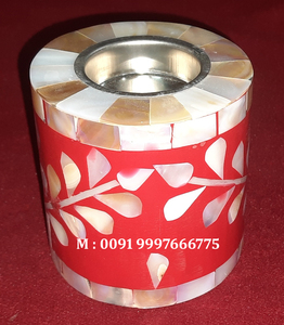 Most Selling Wooden Mother of Pearl Bakhoor Burners Manufacturer And Exporter Of Round Wooden Mop Bakhoor Burner For <b>Eid</b> <b>Gifts</b> - Product Image 3