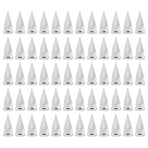 Copricerchi Cromati Universali in Plastica ABS da 33mm x 4 3/4 Pollici per Camion, Set da 60 Pezzi - Product Image 1