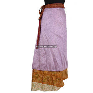 2026 Newest Fashion Design Silk Women <b>Wrap</b> <b>Skirt</b> Summer Girls Silk <b>Wrap</b> <b>Skirt</b> Wholesale Price Good Quality Fabric <b>Wrap</b> <b>Skirt</b> - Product Image 3