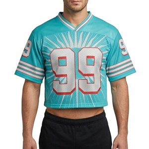 Ensemble de vêtements de sport de football américain à séchage rapide, coupe ajustée, taille personnalisée, maillot et short pour adultes, couleur personnalisée, unisexe - Product Image 3