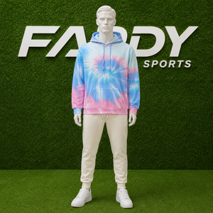 Sudadera con Capucha Oversize Unisex Tie Dye Personalizada al por Mayor, de Algodón Grueso Estilo Streetwear, Pullover Y2K para Hombre y Mujer, Tallas Grandes - Product Image 2