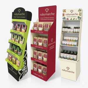 Étagères de présentation sur pied en PVC personnalisées pour la vente au détail, présentoirs de produits pour supermarchés, magasins, promotion et marketing - Product Image 1